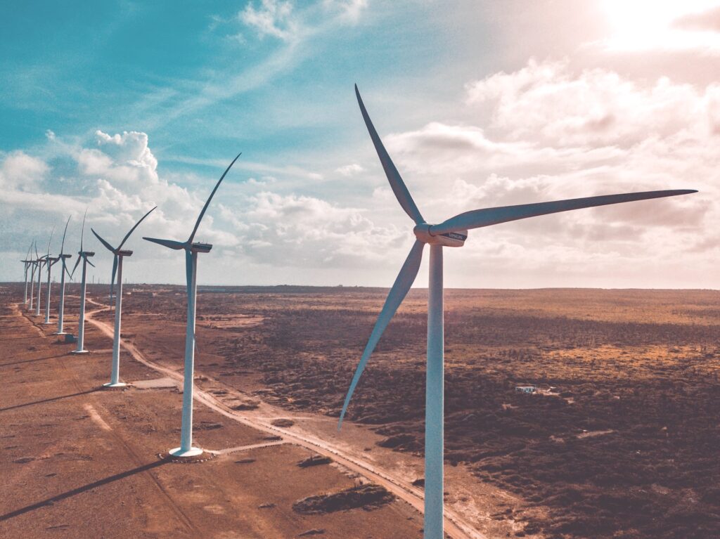 توربین های بادی انرژی تجدیدپذیر