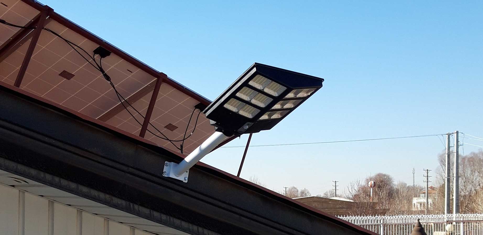 برق رایگان ویلا با پنل خورشیدی و برق خورشیدی عکس 3