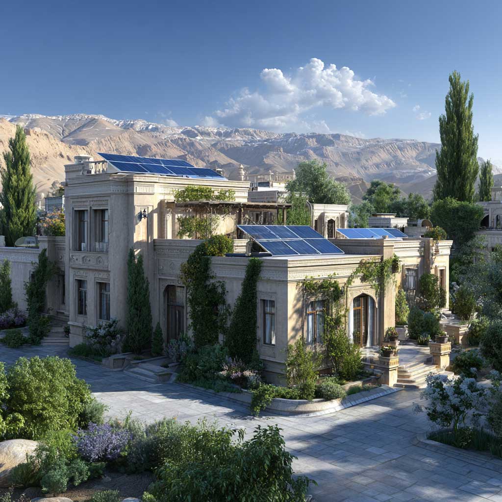 چگونه با پنل خورشیدی قبض برق ویلا را صفر کنیم عکس 2