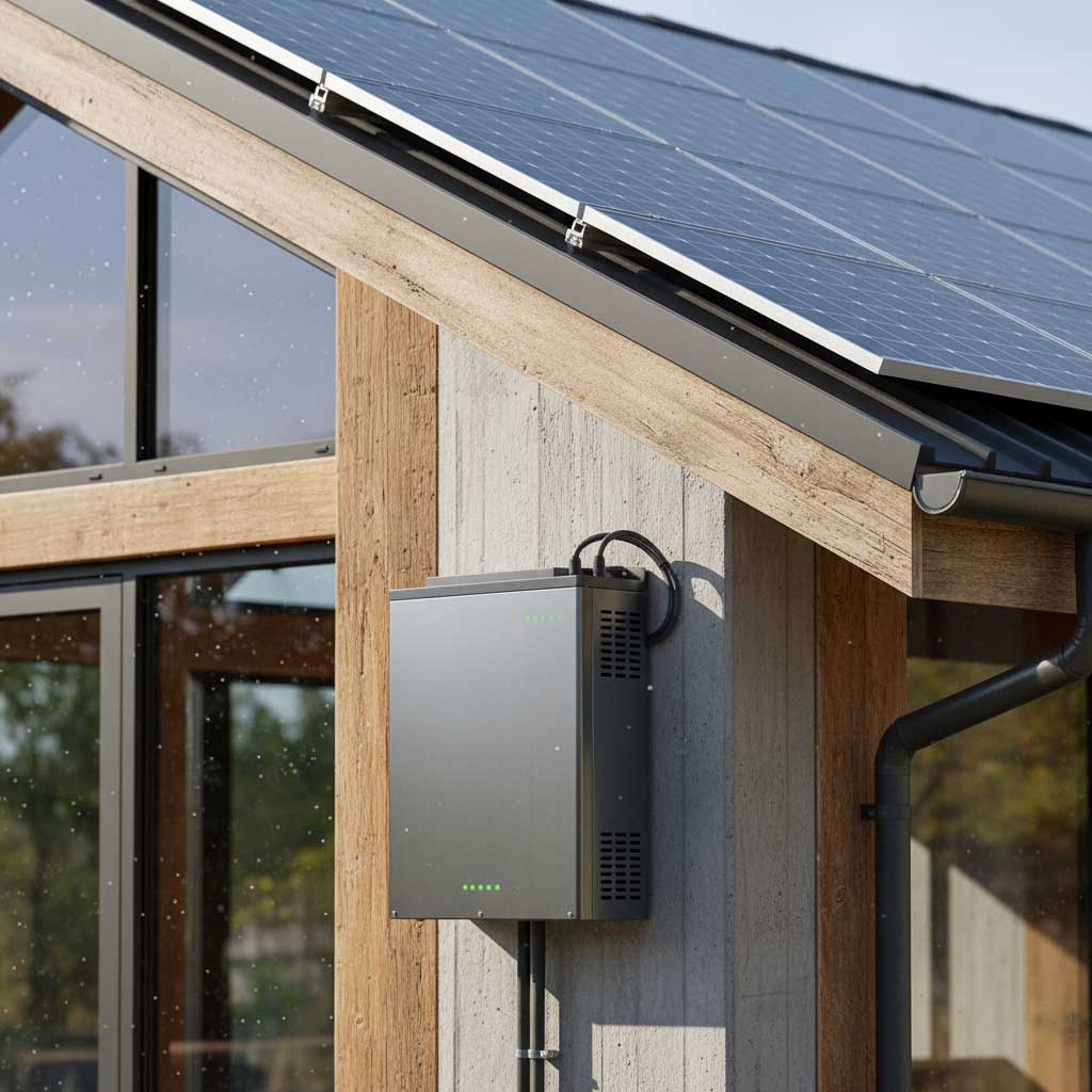 نصب بهترین باتری لیتیومی برای سیستم خورشیدی در خانه