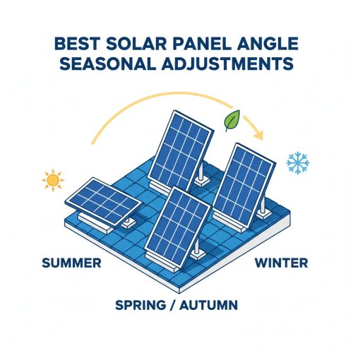 بهترین زاویه پنل خورشیدی راهنمای جامع تنظیمات فصلی