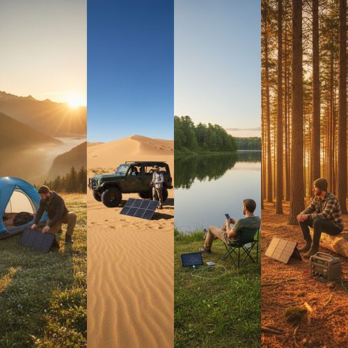 پکیج خورشیدی قابل حمل تنها راه نجات در دل طبیعت