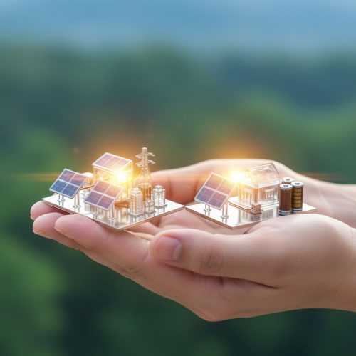 راهنمای کامل انتخاب بین پنل ‌های متصل به شبکه و مستقل از شبکه