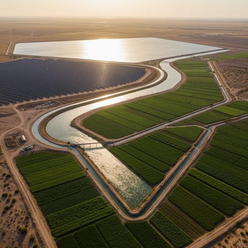 برق خورشیدی برای کشاورزی راهی برای برق رایگان پمپ آب