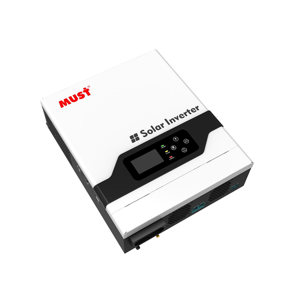 سانورتر 3.5 کیلو وات ، 24 ولت ، MPPT 60 A ،برند MUST ، مدل PV18-3524 VPM ll عکس 3