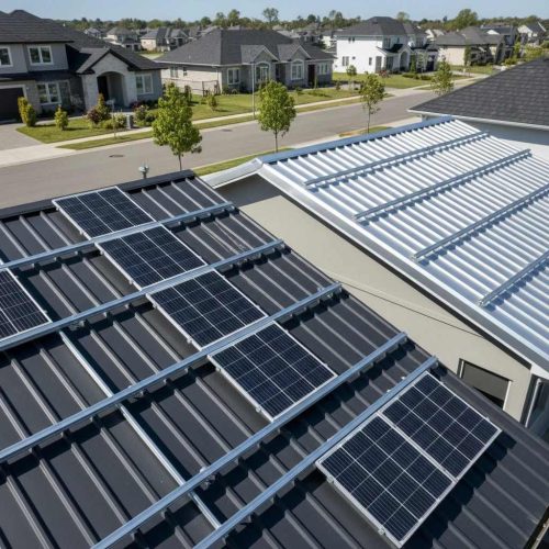 استراکچر پنل خورشیدی گالوانیزه و آلومینیوم و بررسی کامل انواع پایه‌ ها