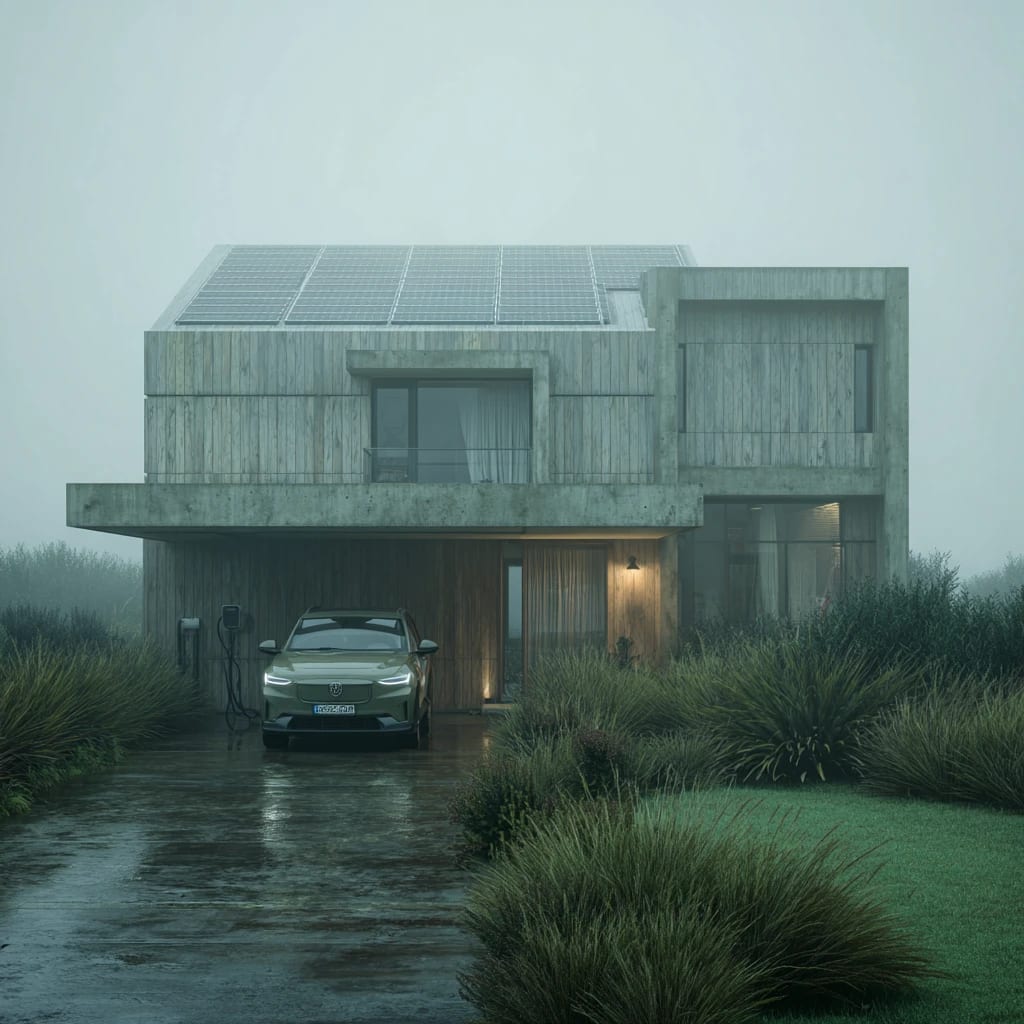 کنترل هوشمند انرژی خورشیدی برای خانه‌ های مدرن و شارژ خودروی الکتریکی
