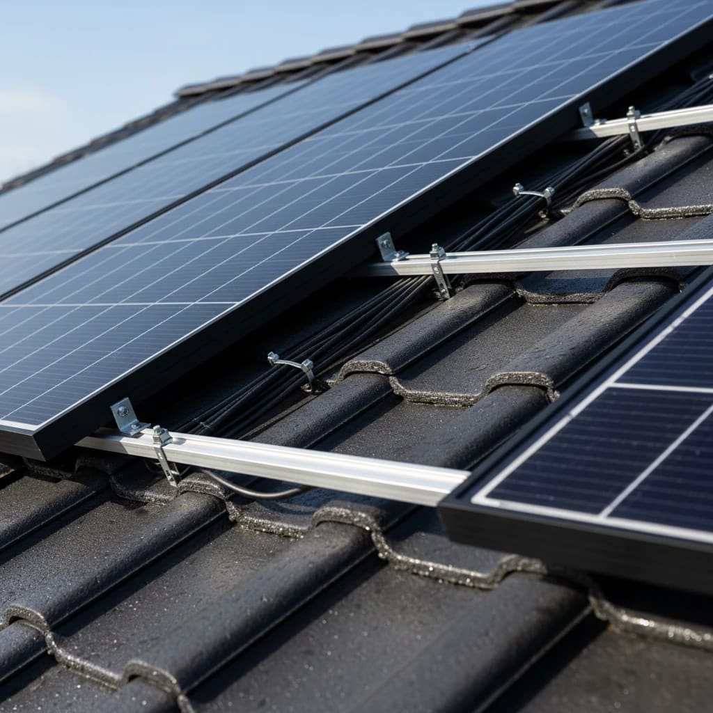 سیستم فتوولتائیک خانگی نسل جدید: نصب پنل‌ ها و زیر ساخت