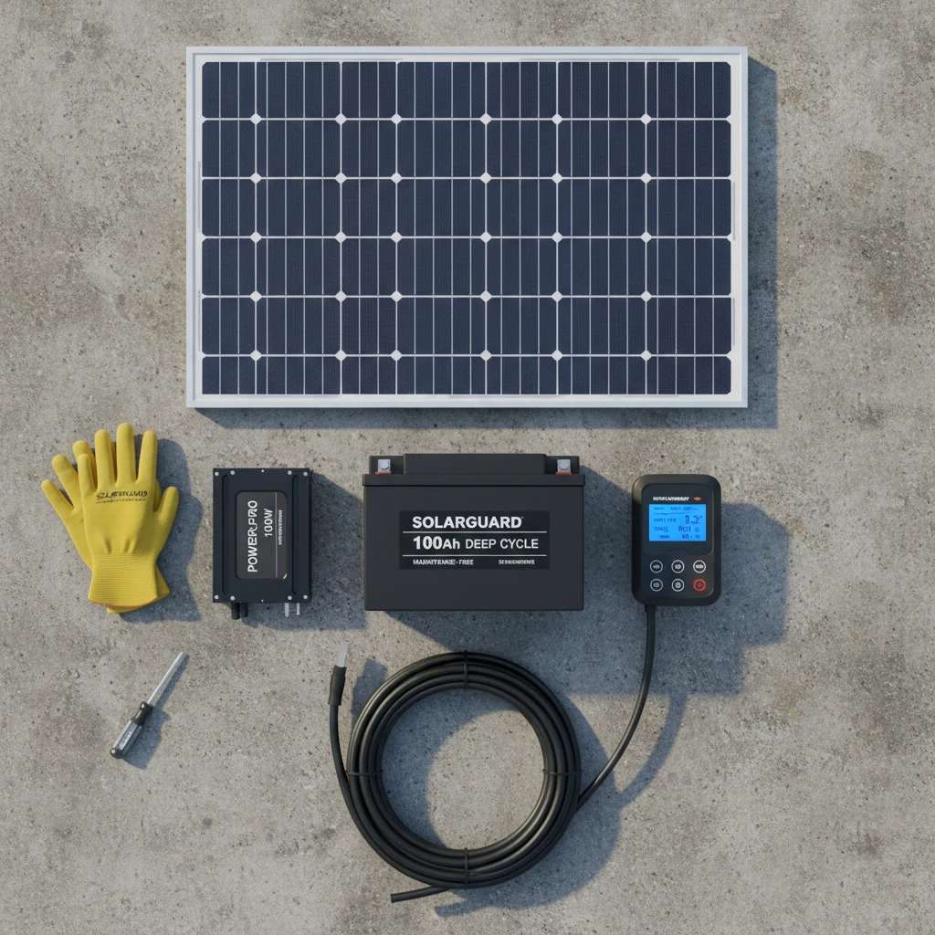 پکیج انرژی خورشیدی سیستم امنیتی در یک نگاه