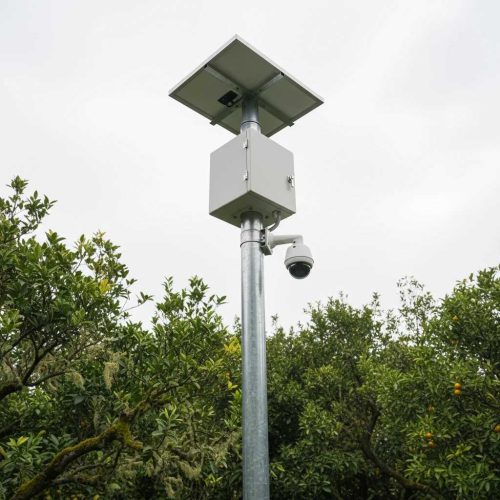 برق خورشیدی دوربین مدار بسته پایانی شیرین بر نگرانی های قطعی برق