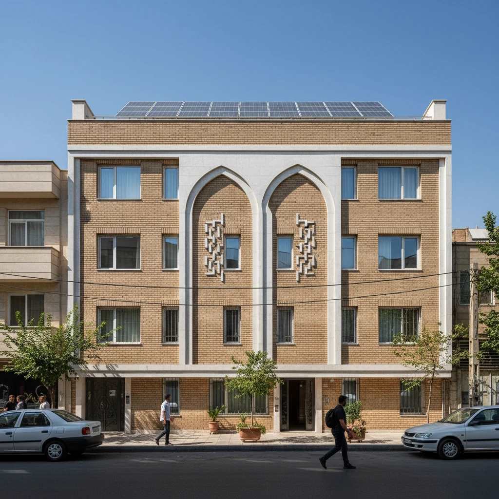 خانه هوشمند خورشیدی در بافت شهری