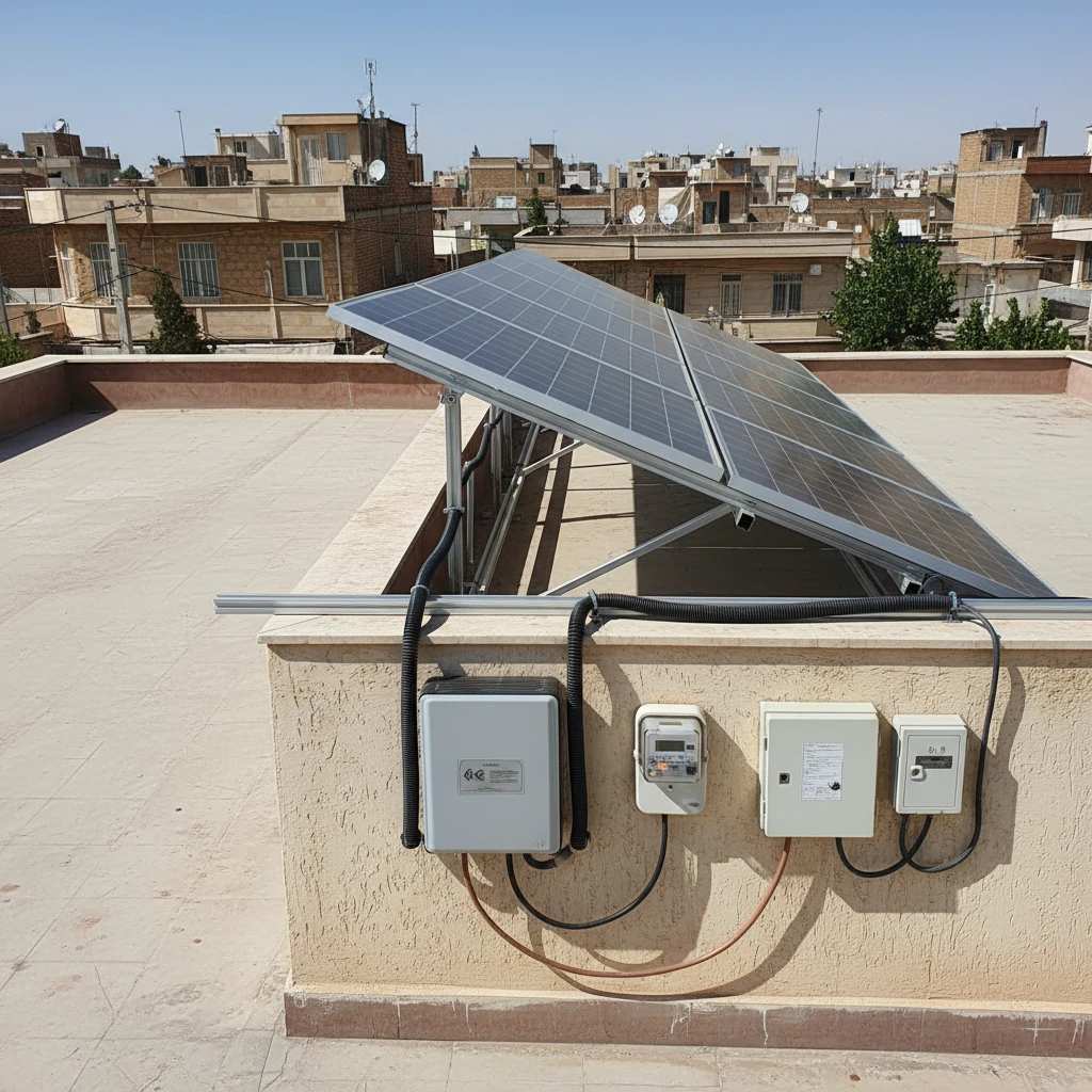 راه اندازی تجهیزات برای کسب درآمد از نیروگاه خورشیدی