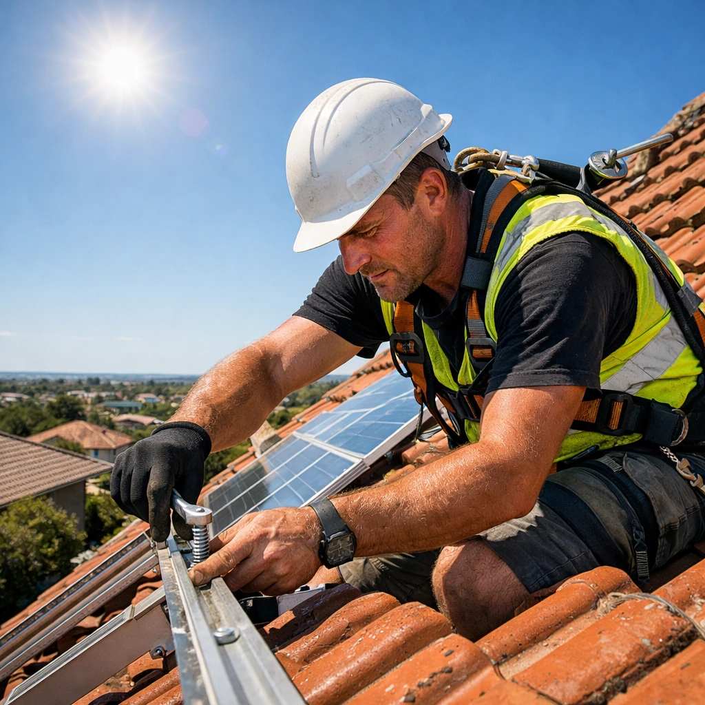 رعایت ایمنی و HSE در انرژی خورشیدی برای نصابان