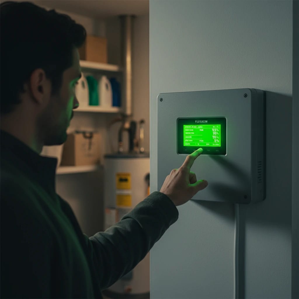 مانیتورینگ هوشمند جریان برق مصرفی خانه