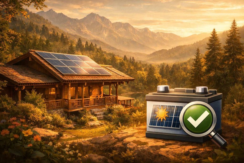 رفع مشکل و خرابی باتری خورشیدی