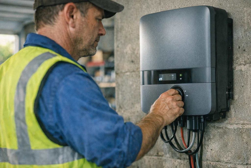 نصب و تست تخصصی تکنولوژی اینورتر خورشیدی