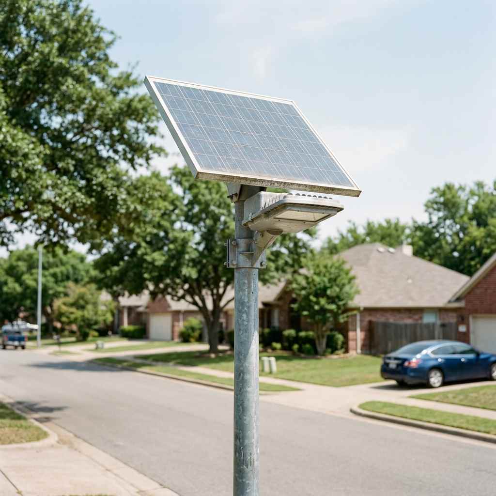 راهنمای خرید چراغ خیابانی خورشیدی با پنل مجزا