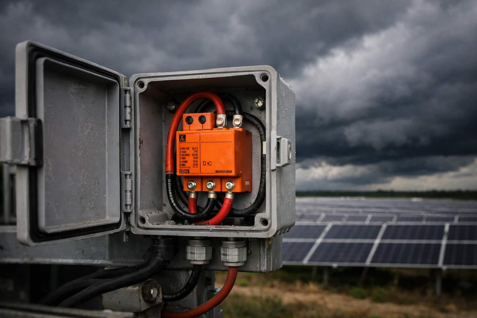 اهمیت کاربرد سرج ارستر خورشیدی در تابلو های حفاظتی نیروگاه