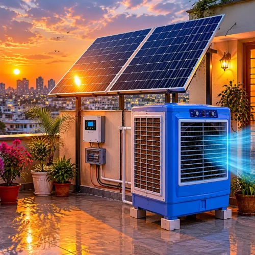 نصب پنل خورشیدی برای کولر آبی راهنمای کامل قبل از شروع