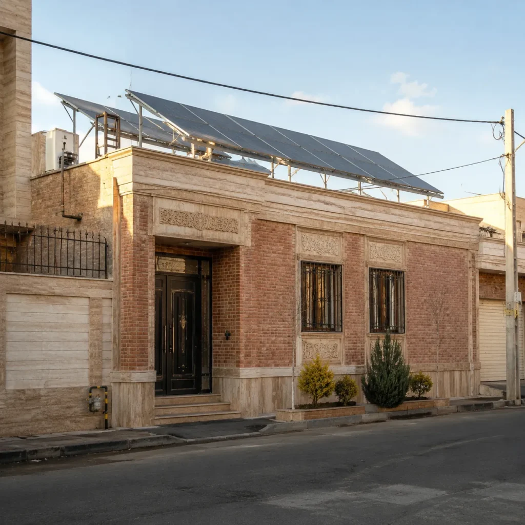 سیستم برق خورشیدی خانگی