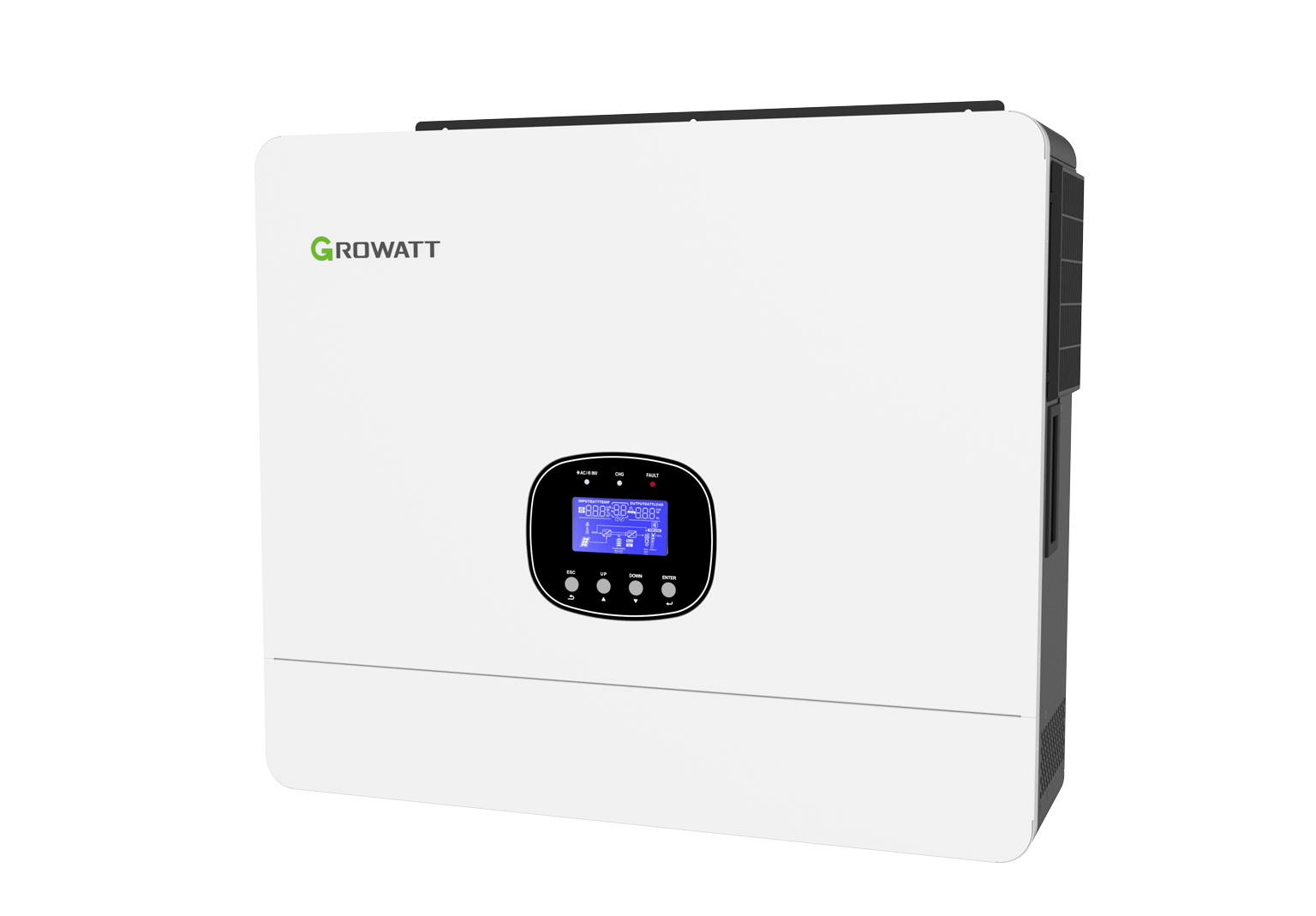 اینورتر 12 کیلو وات هیبرید 48 ولت A 280 MPPT برند GROWATT مدل SPE 12000ES عکس 2