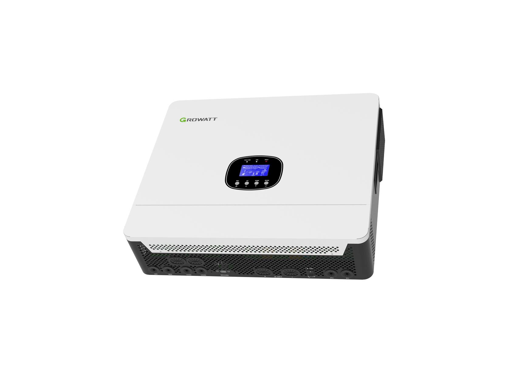 اینورتر 12 کیلو وات هیبرید 48 ولت A 280 MPPT برند GROWATT مدل SPE 12000ES عکس 3